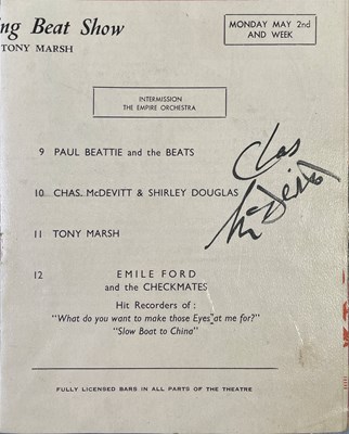 Lot 236 - SIGNED POSTCARDS AND PHOTOGRAPHS INC DESMOND DEKKER / MARTY WILDE.