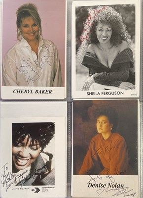 Lot 236 - SIGNED POSTCARDS AND PHOTOGRAPHS INC DESMOND DEKKER / MARTY WILDE.