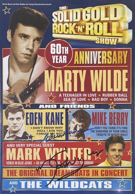 Lot 236 - SIGNED POSTCARDS AND PHOTOGRAPHS INC DESMOND DEKKER / MARTY WILDE.