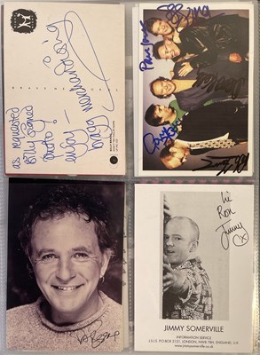 Lot 236 - SIGNED POSTCARDS AND PHOTOGRAPHS INC DESMOND DEKKER / MARTY WILDE.