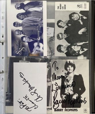 Lot 236 - SIGNED POSTCARDS AND PHOTOGRAPHS INC DESMOND DEKKER / MARTY WILDE.