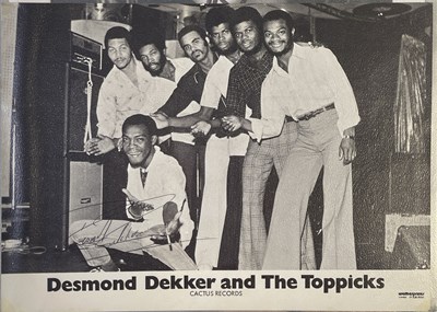 Lot 236 - SIGNED POSTCARDS AND PHOTOGRAPHS INC DESMOND DEKKER / MARTY WILDE.