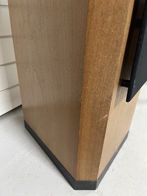 Lot 12 - TANNOY DEFINITIVE D500 FLOORSTANDING SPEAKERS - WALNUT.