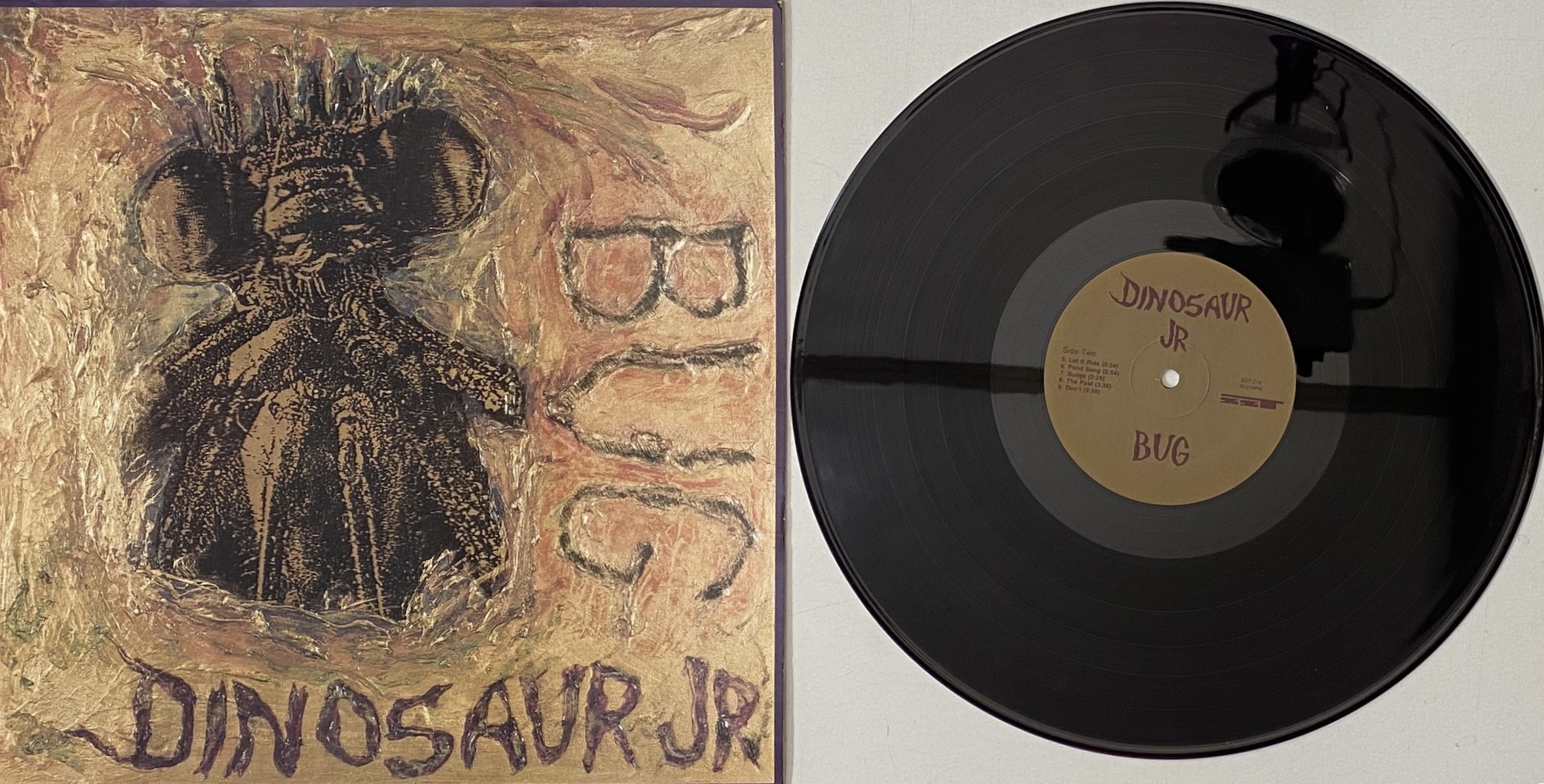 Dinosaur『S.T』LP アナログ レコード dinosaur jr. DINOSAUR JR: Seventytwohundredseconds - MTV Live SEALED