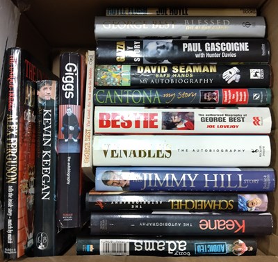 Lot 444 - FOOTBALL MEMORABILIA - SIGNED BOOKS/AUTOBIOGRAPHIES.