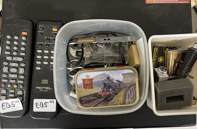 Lot 15 - HIFI EQUIPMENT + MANA ACOUSTICS STAND.