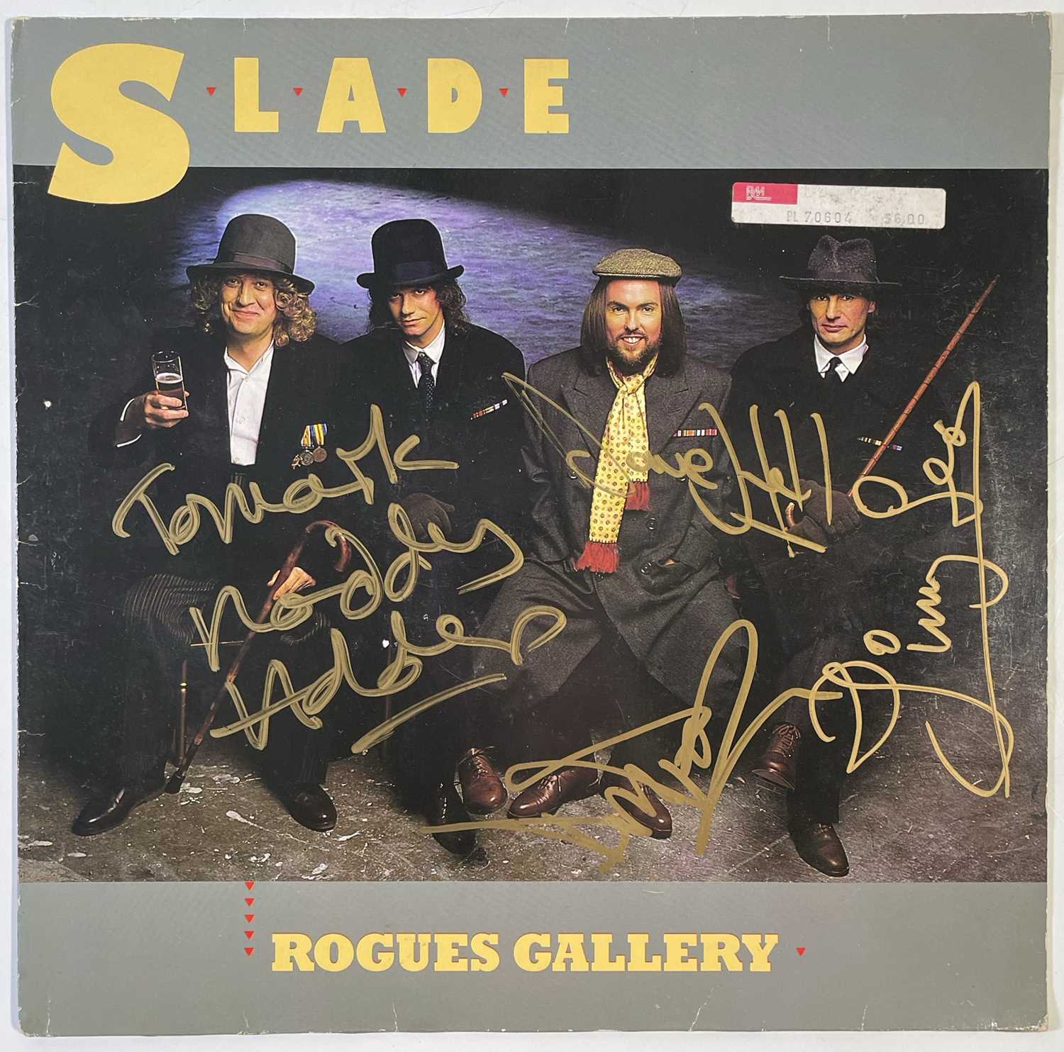 Lot 255 - SLADE - FULLY SIGNED LP.