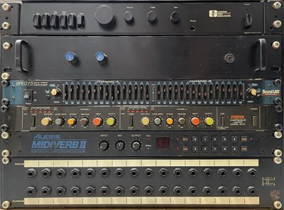 Lot 18 - RACK MOUNTED STUDIO EQUIPMENT.