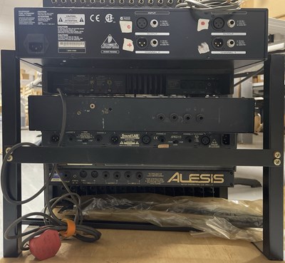 Lot 18 - RACK MOUNTED STUDIO EQUIPMENT.