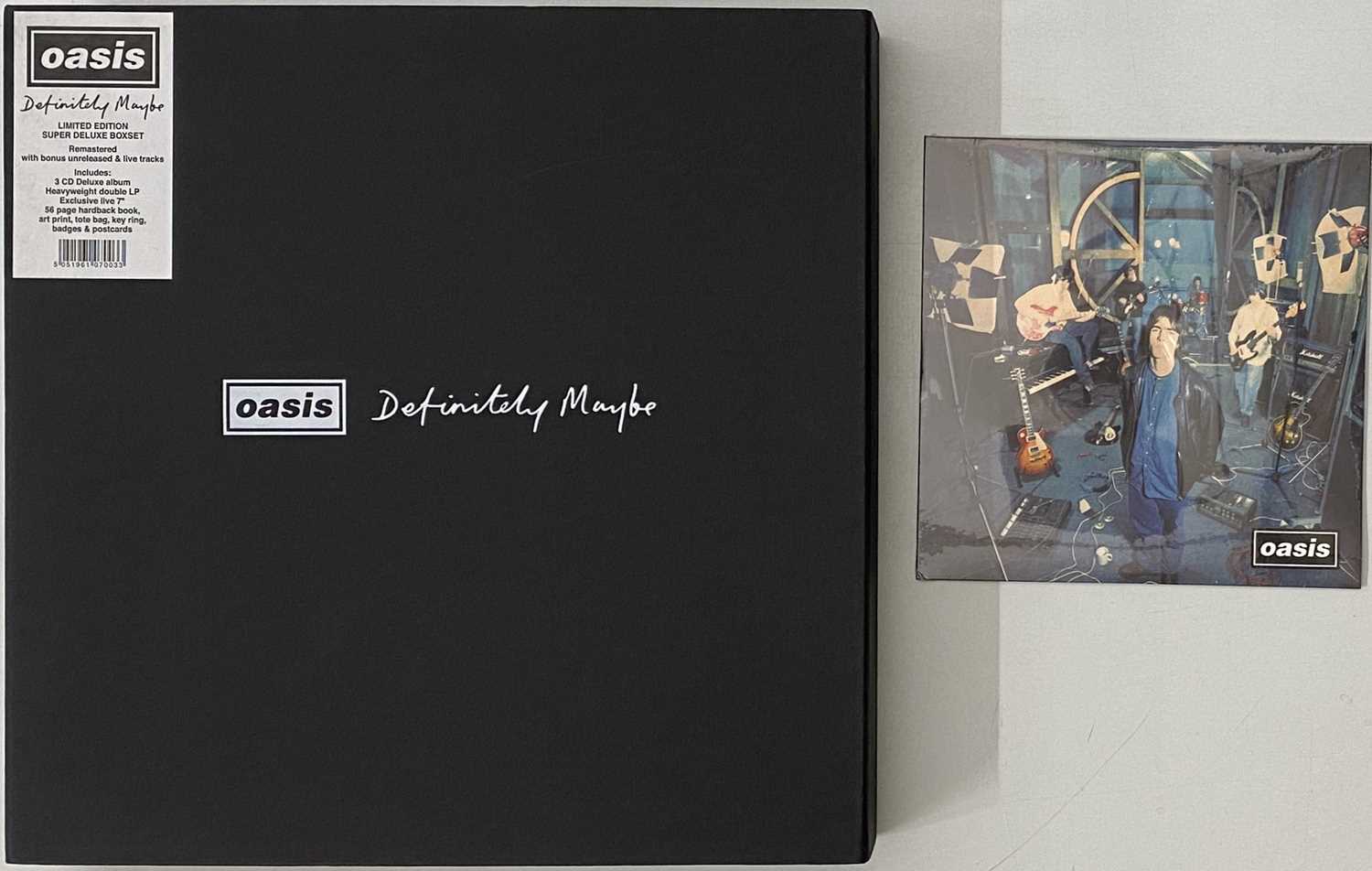 Lot 675 - OASIS - DEFINITELY MAYBE SUPER DELUXE BOX