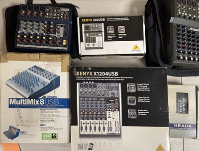 Lot 20 - STUDIO MIXERS & PREAMPS.