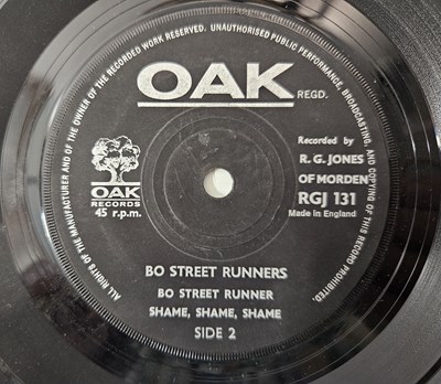 Lot 13 - BO STREET RUNNERS - BO STREET RUNNERS 7" EP (OAK RGJ 131)