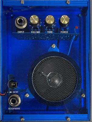 Lot 22 - GUITAR AMPLIFIERS AND EMINENCE BETA-8A SPEAKER CONE.