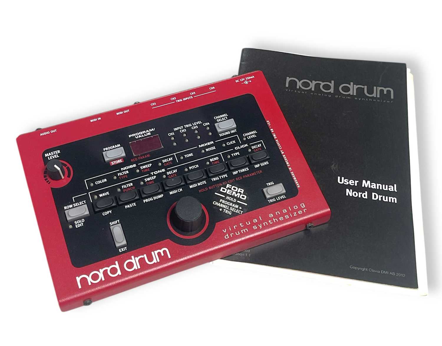 Lot 25 - NORD DRUM VIRTUAL ANALOGUE DRUM SYNTHESISER.