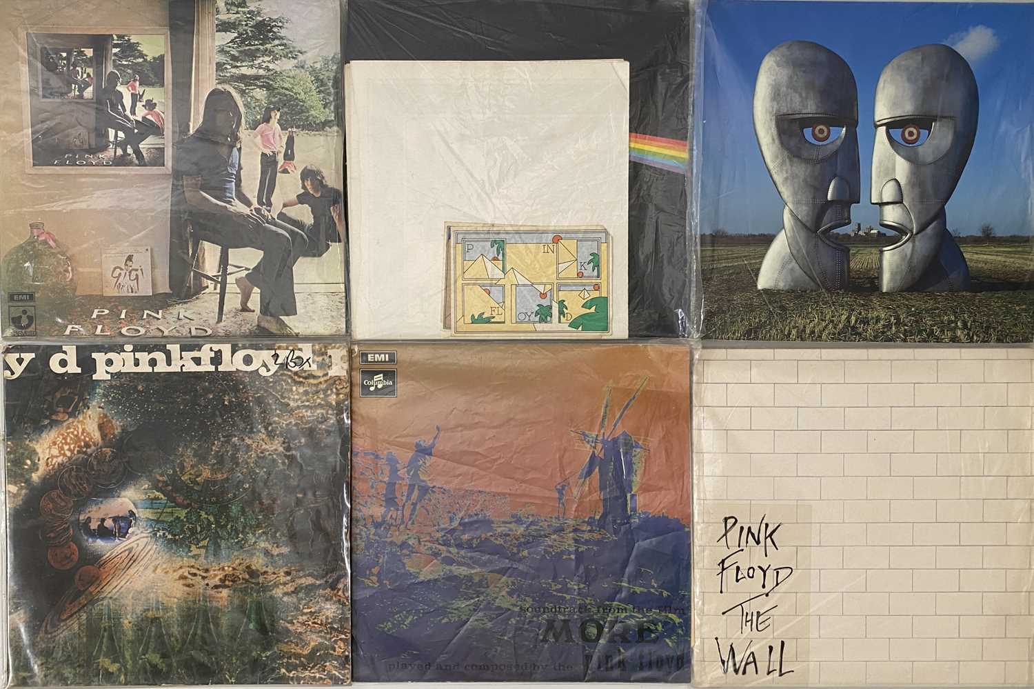 Pink Floyd Complete Collection Lot 609 - PINK FLOYD AND RELATED - LP COLLECTION