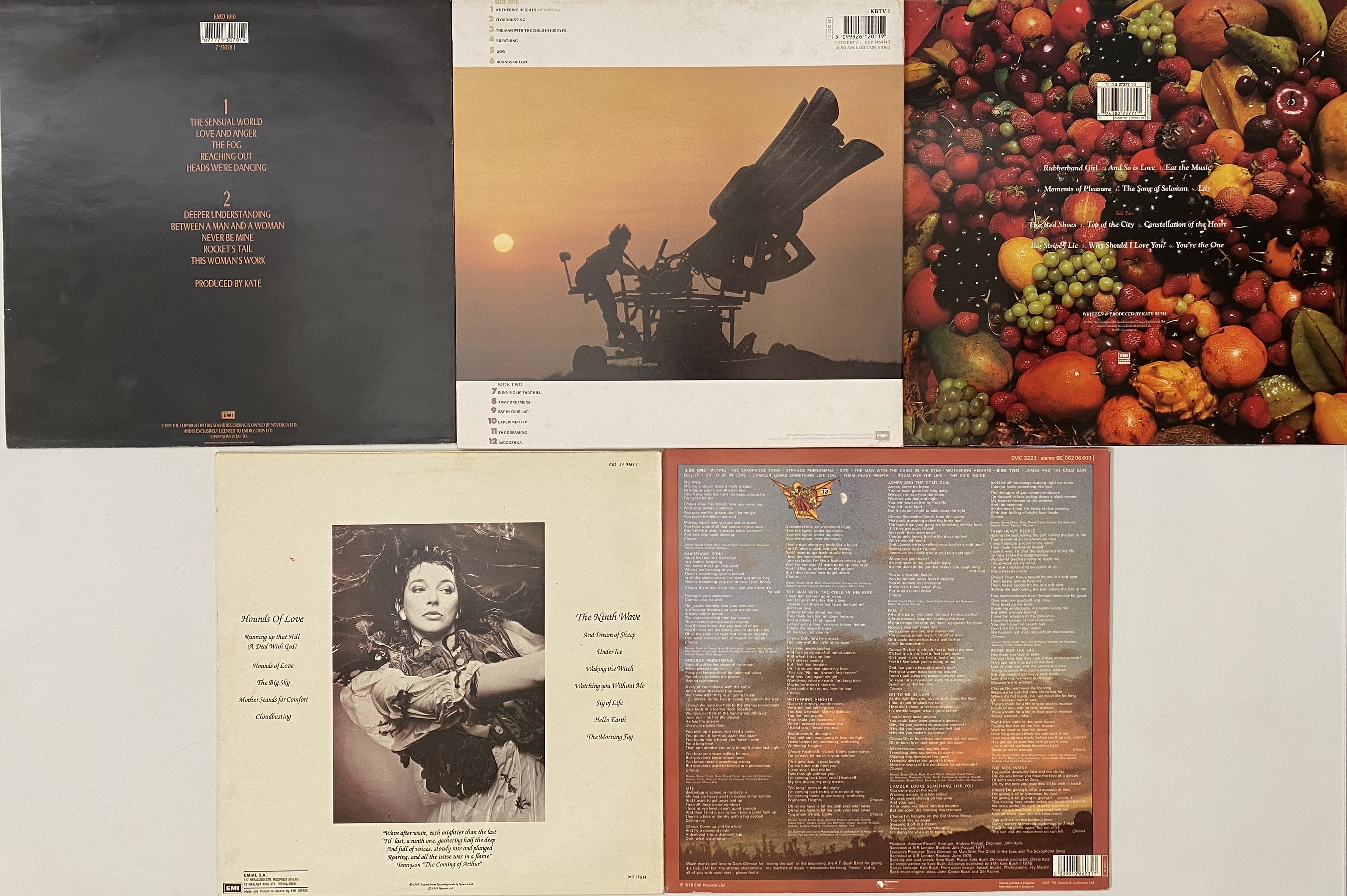 Bush Lp Lot 691 - KATE BUSH - LP PACK