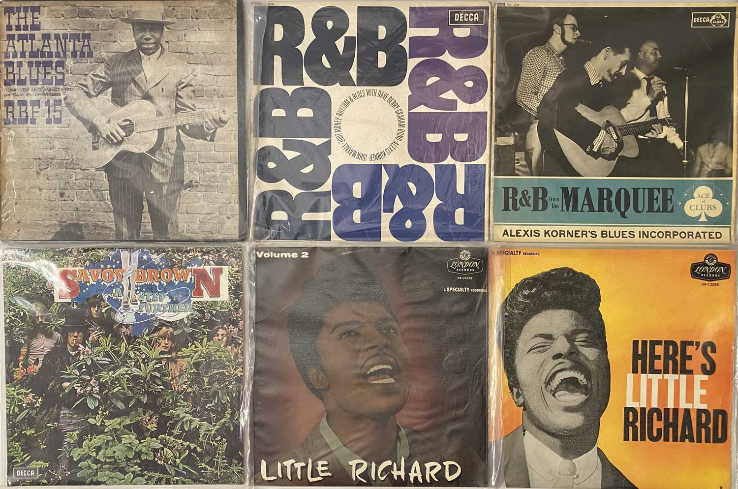 Bulex R&b Lot 625 - BLUES/ R&B/ BLUES ROCK - LP COLLECTION