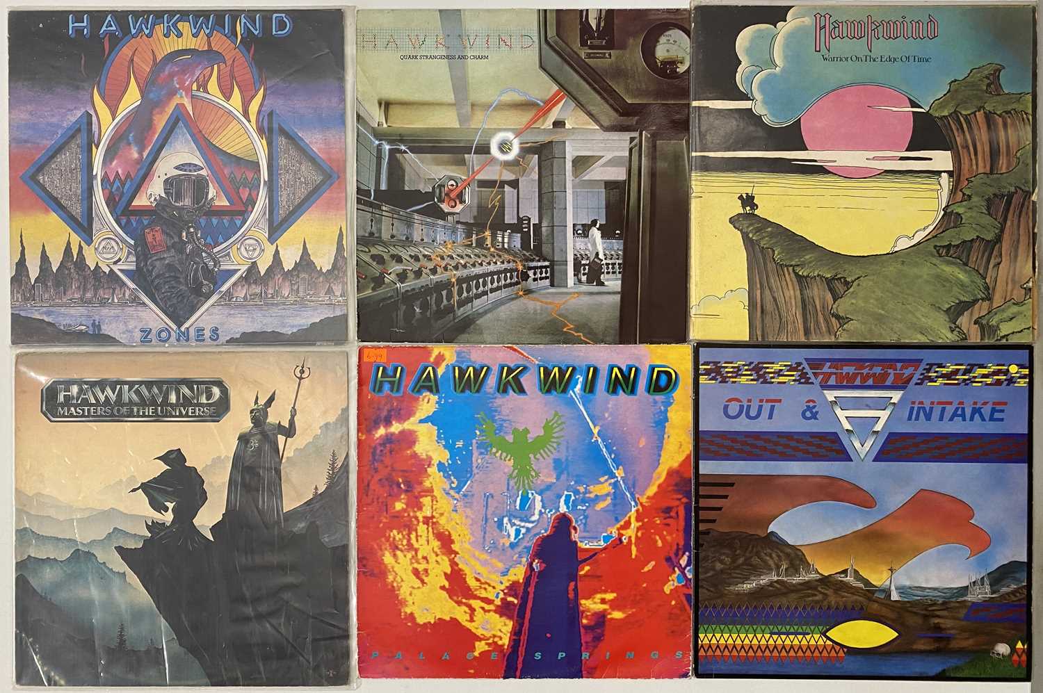 Lot 626 - HAWKWIND - LP COLLECTION