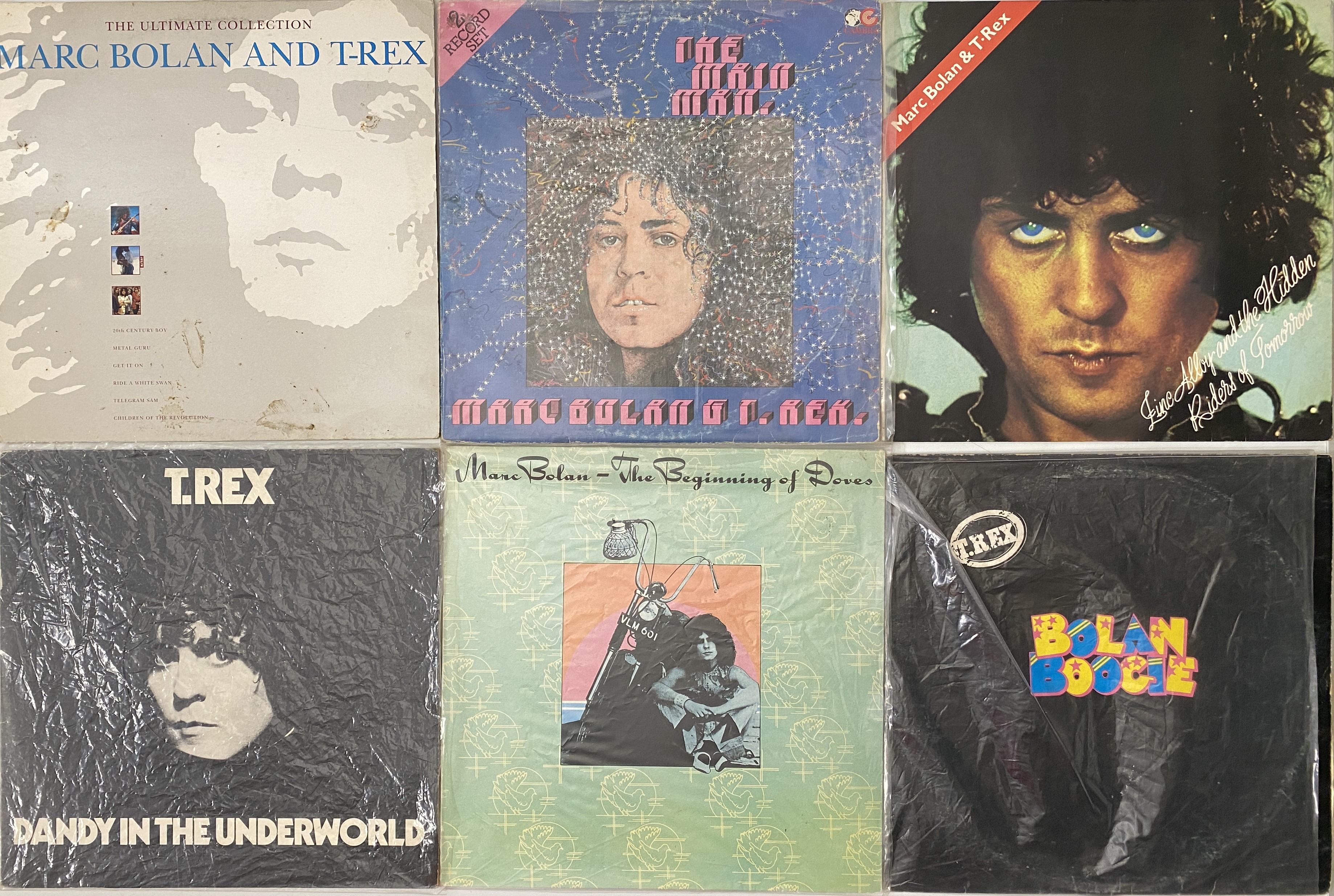 Lot 633 - GLAM LP COLLECTION (T REX/ SLADE/ SAHB)