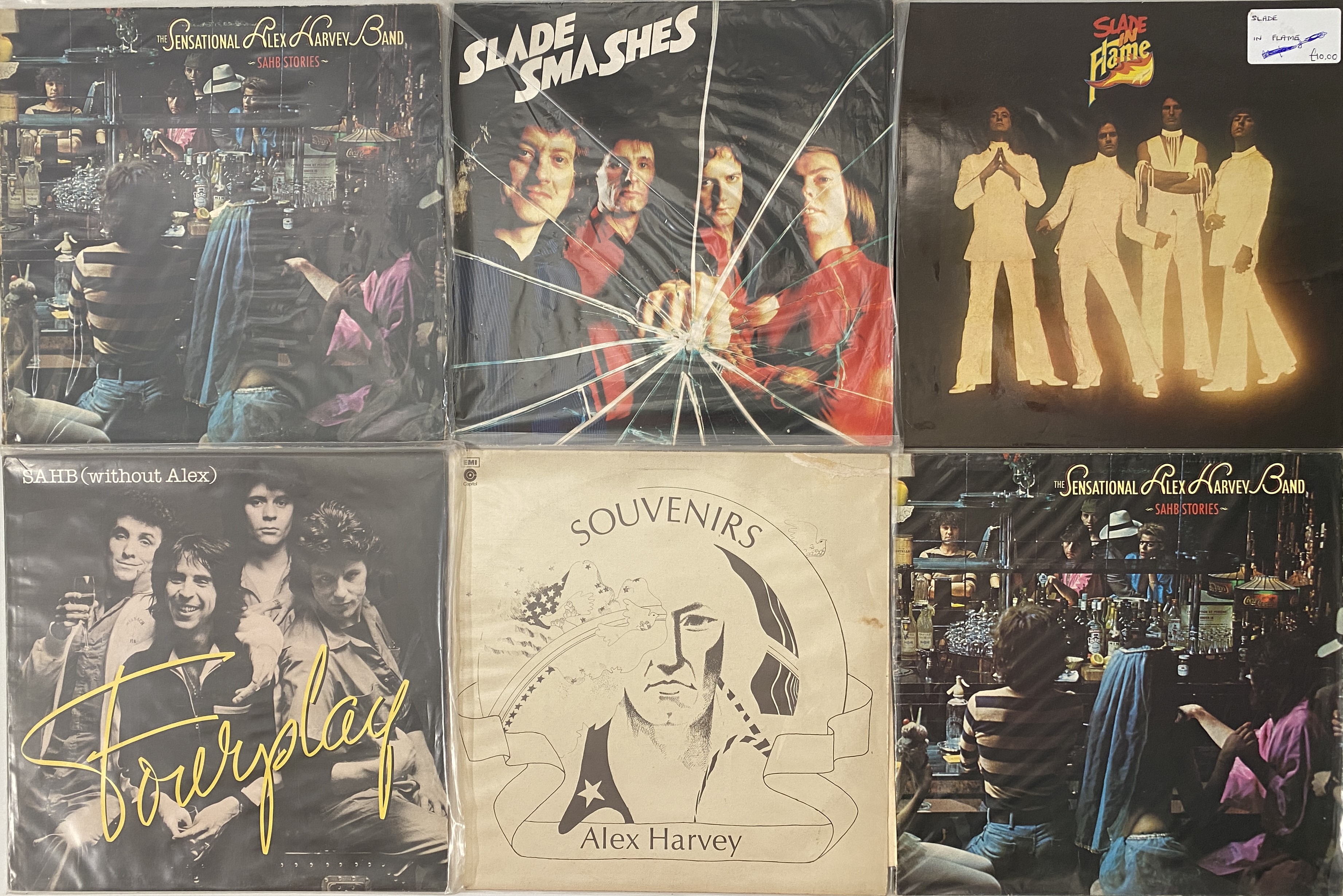 Lot 633 - GLAM LP COLLECTION (T REX/ SLADE/ SAHB)