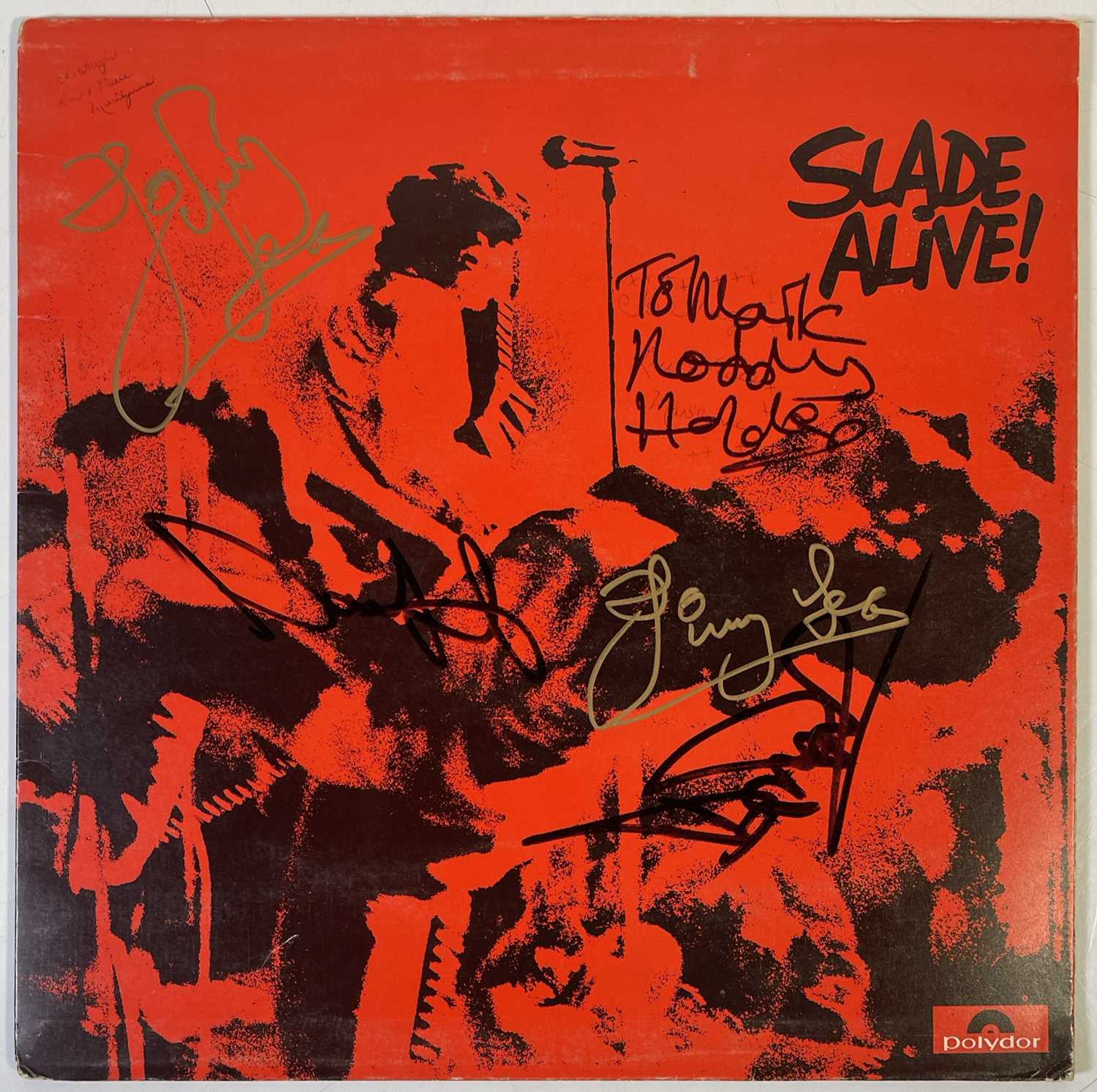 Lot 450 - SLADE - SLADE ALIVE FULLY SIGNED LP.