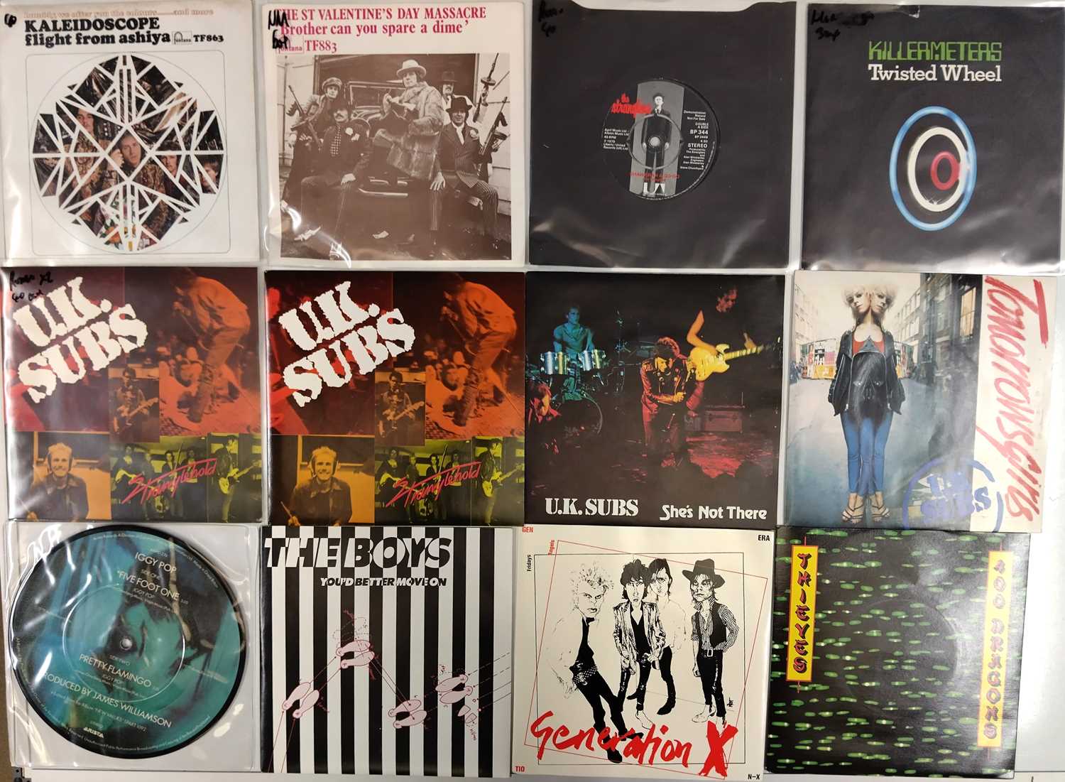 Lot 636 - PUNK/ PSYCH/ WAVE - 7" COLLECTION