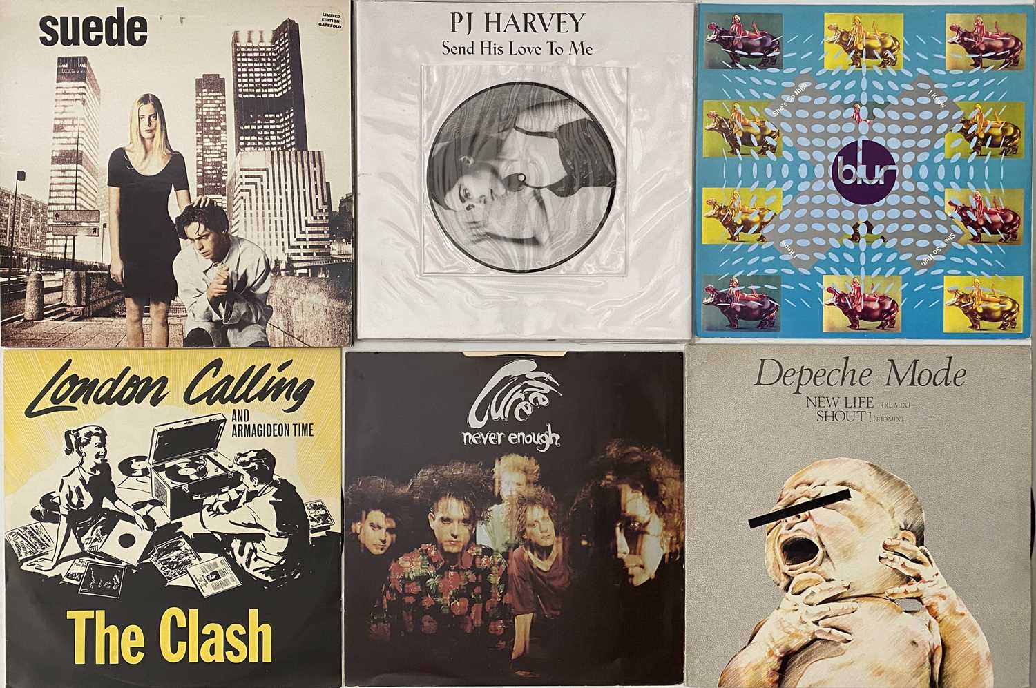 Lot 710 - INDIE / NEW WAVE / COOL POP / ALTERNATIVE - 12" COLLECTION