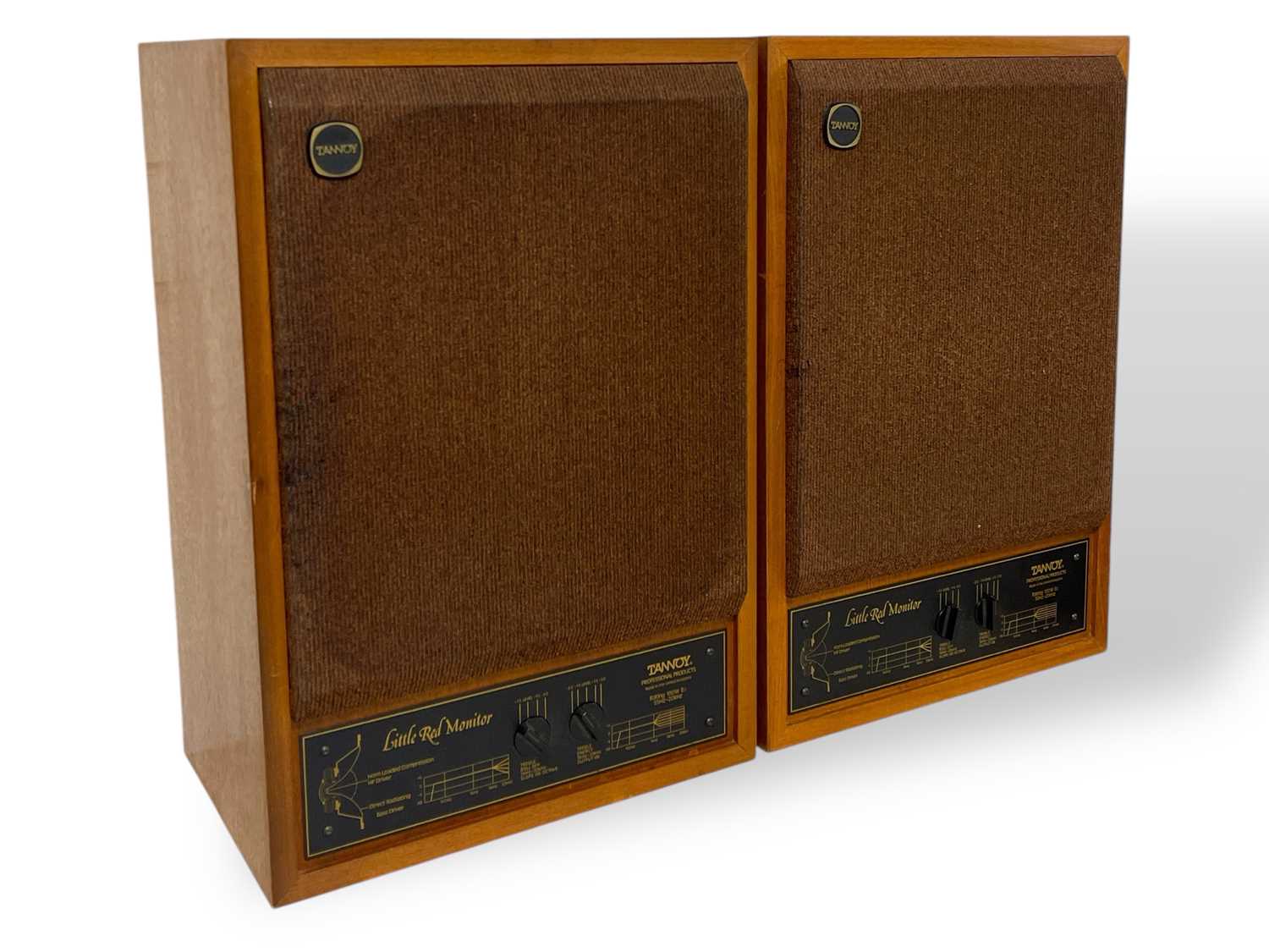 Lot 28 - TANNOY LITTLE RED MONITORS - PAIR