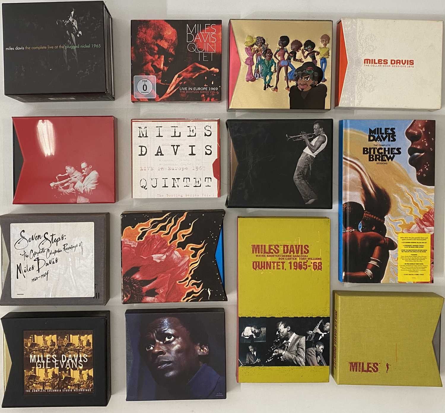 Lot 722 - MILES DAVIS - CD BOX SETS