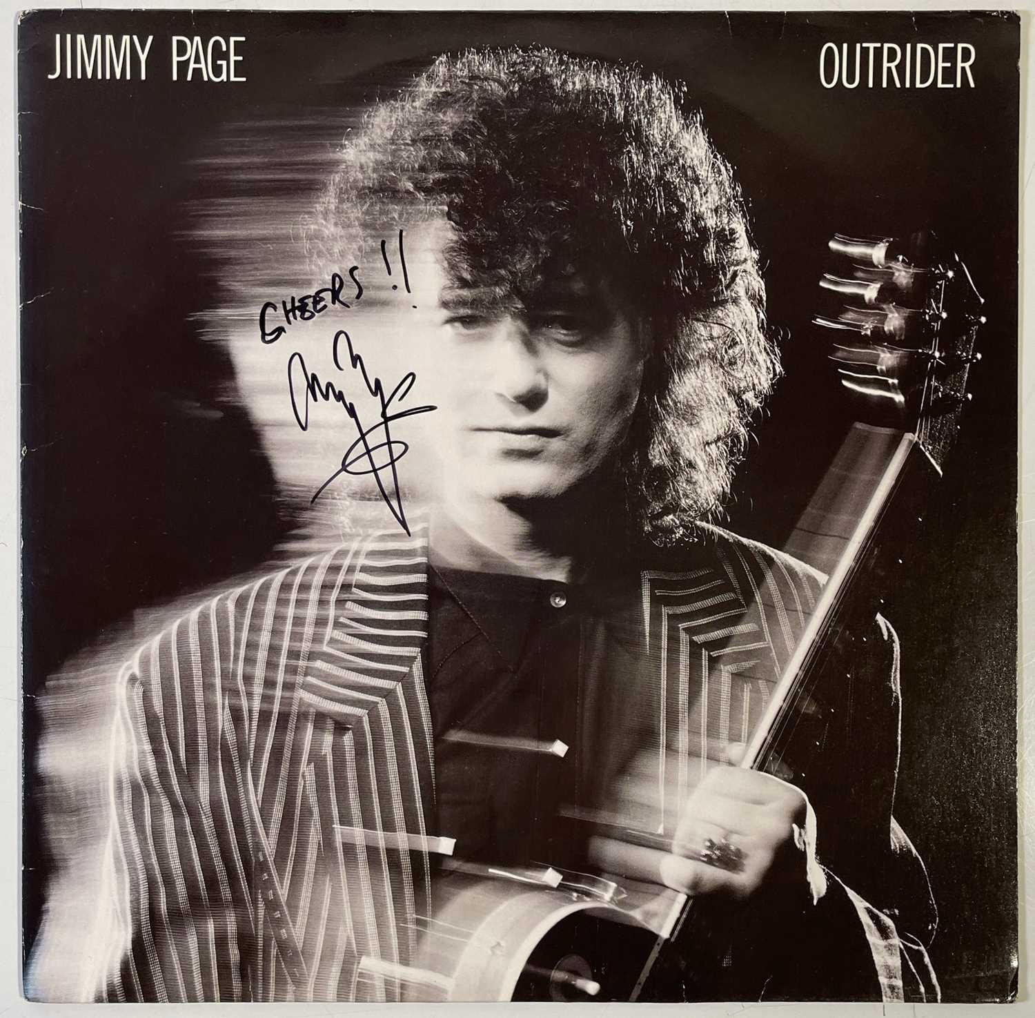 Lot 328 - LED ZEPPELIN - JIMMY PAGE - SIGNED LP.