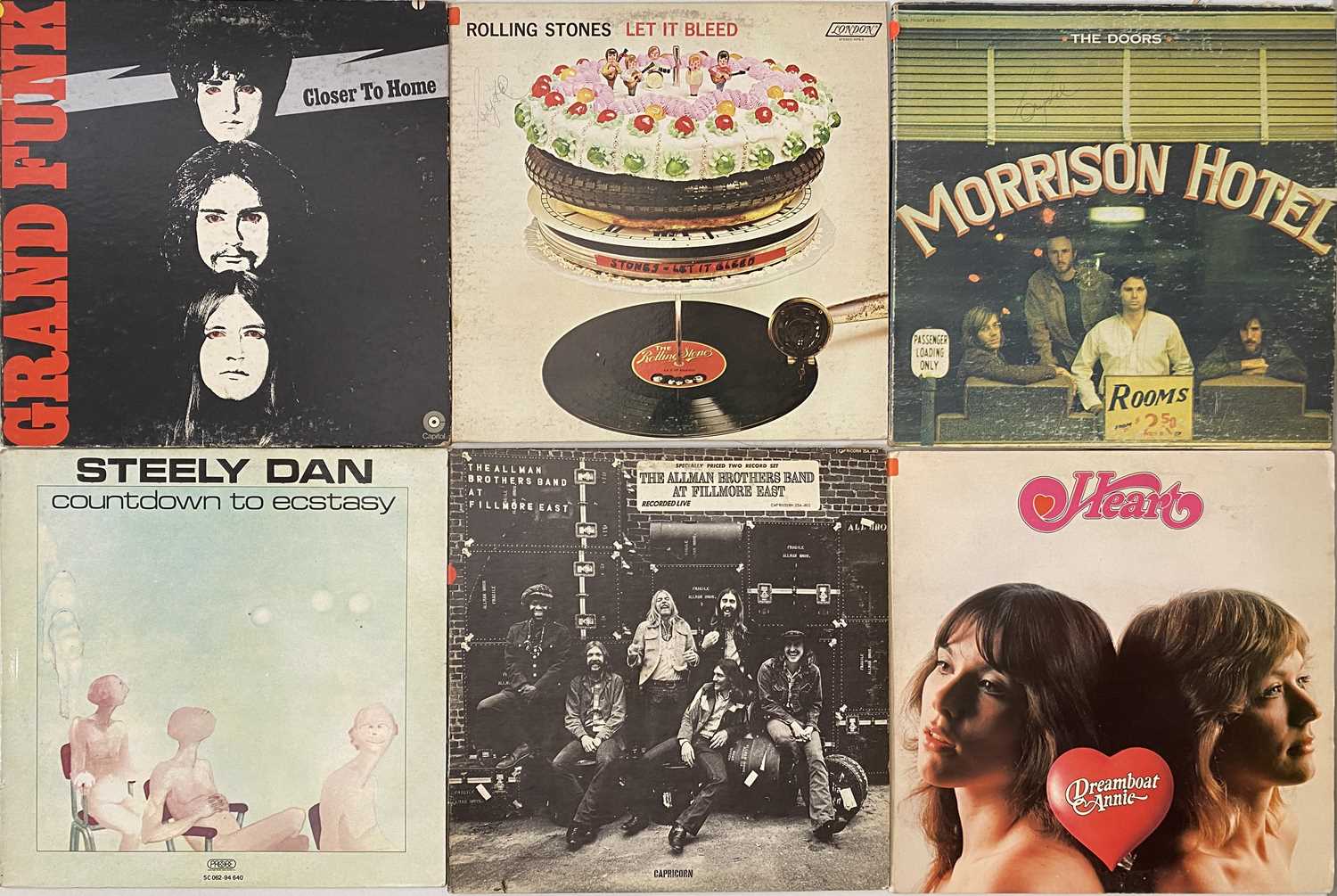 Lot 645 - MIXED ROCK - LP COLLECTION