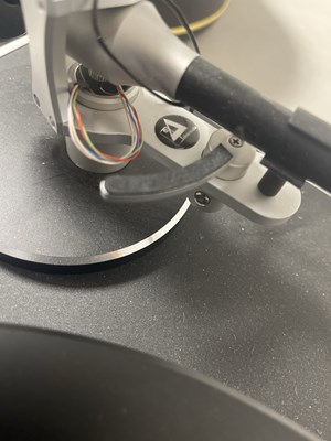 Lot 35 - CLEAR AUDIO CONCEPT TURNTABLE - SILVER.