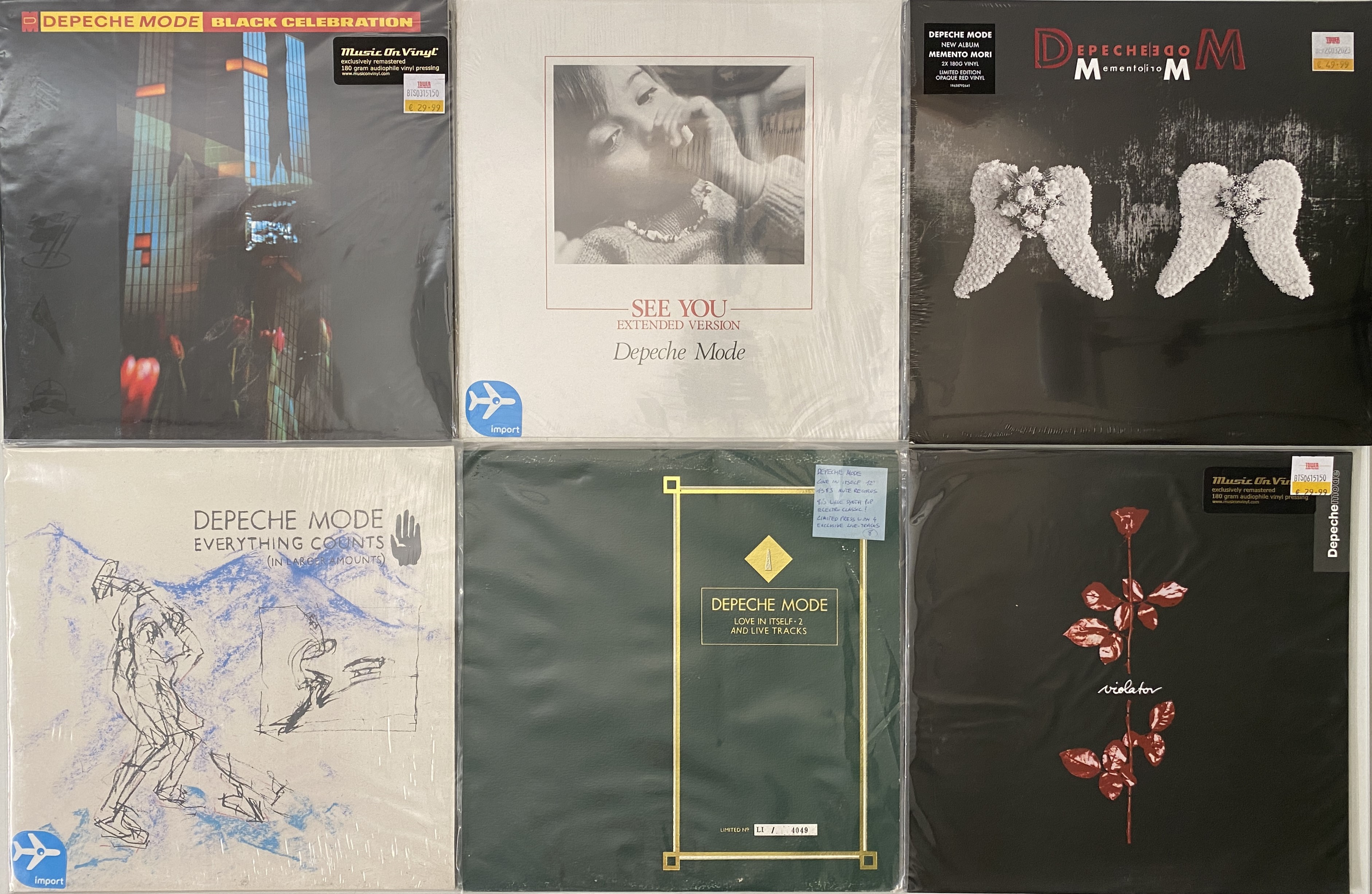 Lot 657 - DEPECHE MODE - 12
