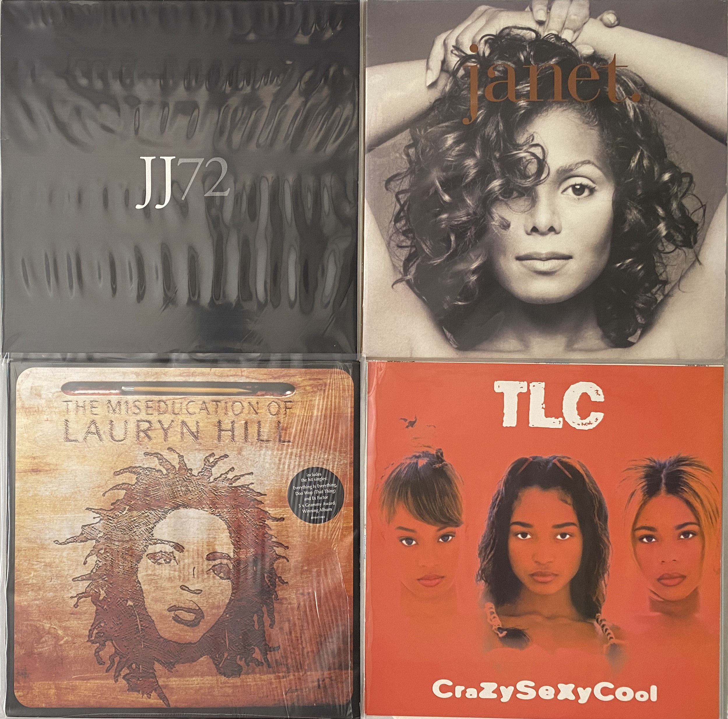 Lot 795 - MODERN FEMALE RnB/ SOUL LP PACK (JANET