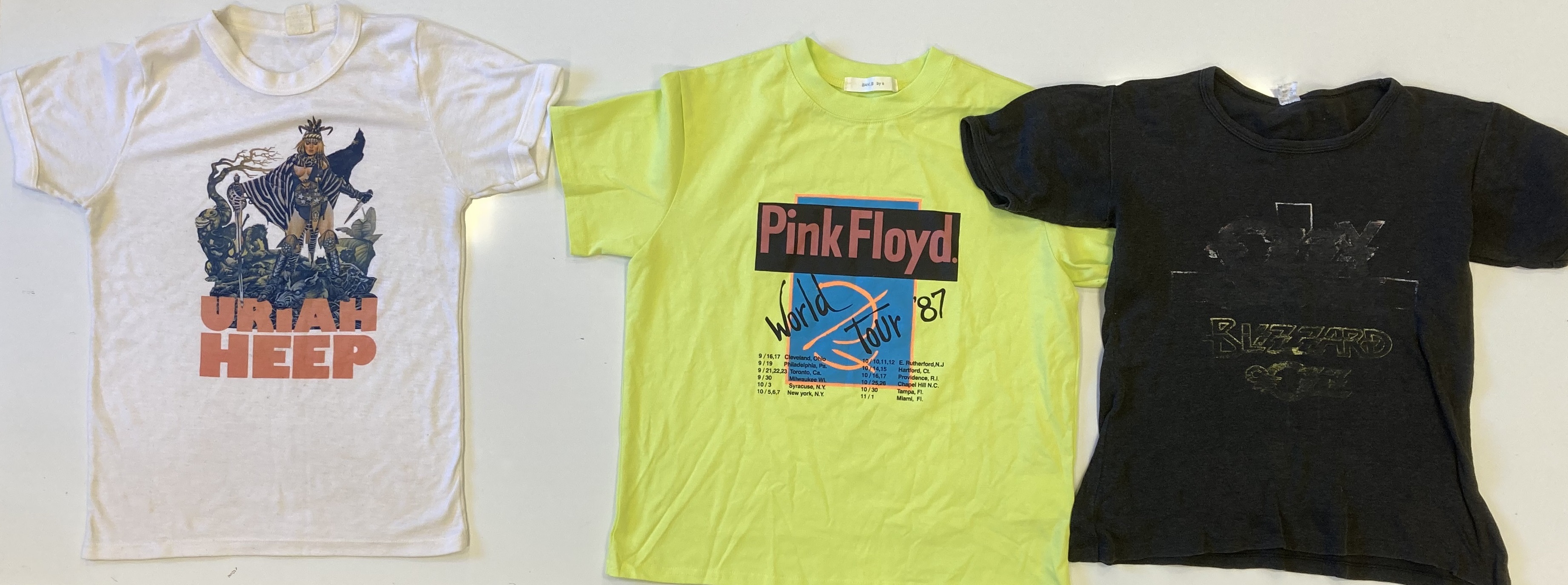 Lot 120 - CLASSIC ROCK / HARD ROCK T-SHIRTS.