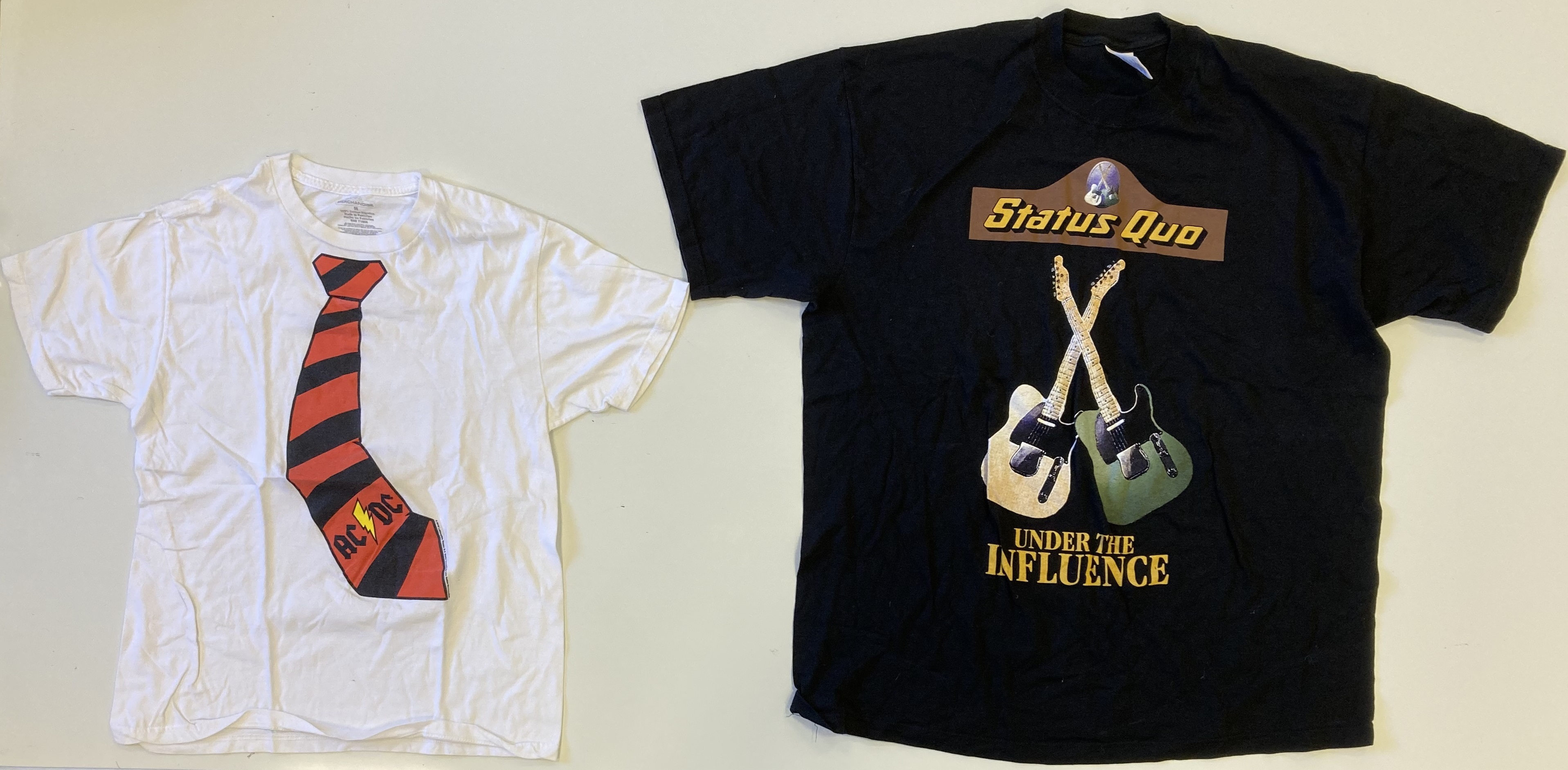 Lot 121 - CLASSIC ROCK T-SHIRTS - SABBATH / QUO ETC.