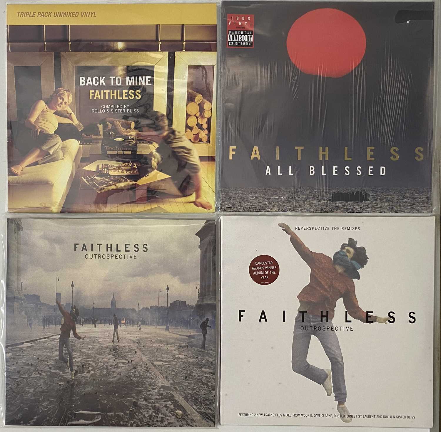 Faithless Lp Lot 808 - FAITHLESS - LP/ BOX SET PACK