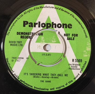Lot 37 - THE GAME - IT'S SHOCKING WHAT THEY CALL ME 7'' (ORIGINAL UK PARLOPHONE DEMO RELEASE - R 5569)