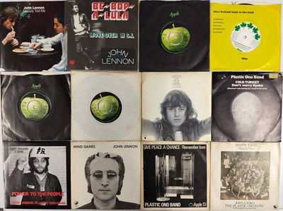 Lot 855 - THE BEATLES & SOLO - OVERSEAS 7" PACK