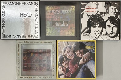 Lot 932 - THE MONKEES - COLLECTABLE/ NEW & SEALED CD BOX SETS (RHINO)