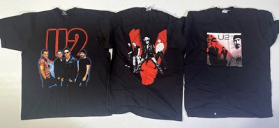 Lot 300 - U2 CLOTHING COLLECTION.