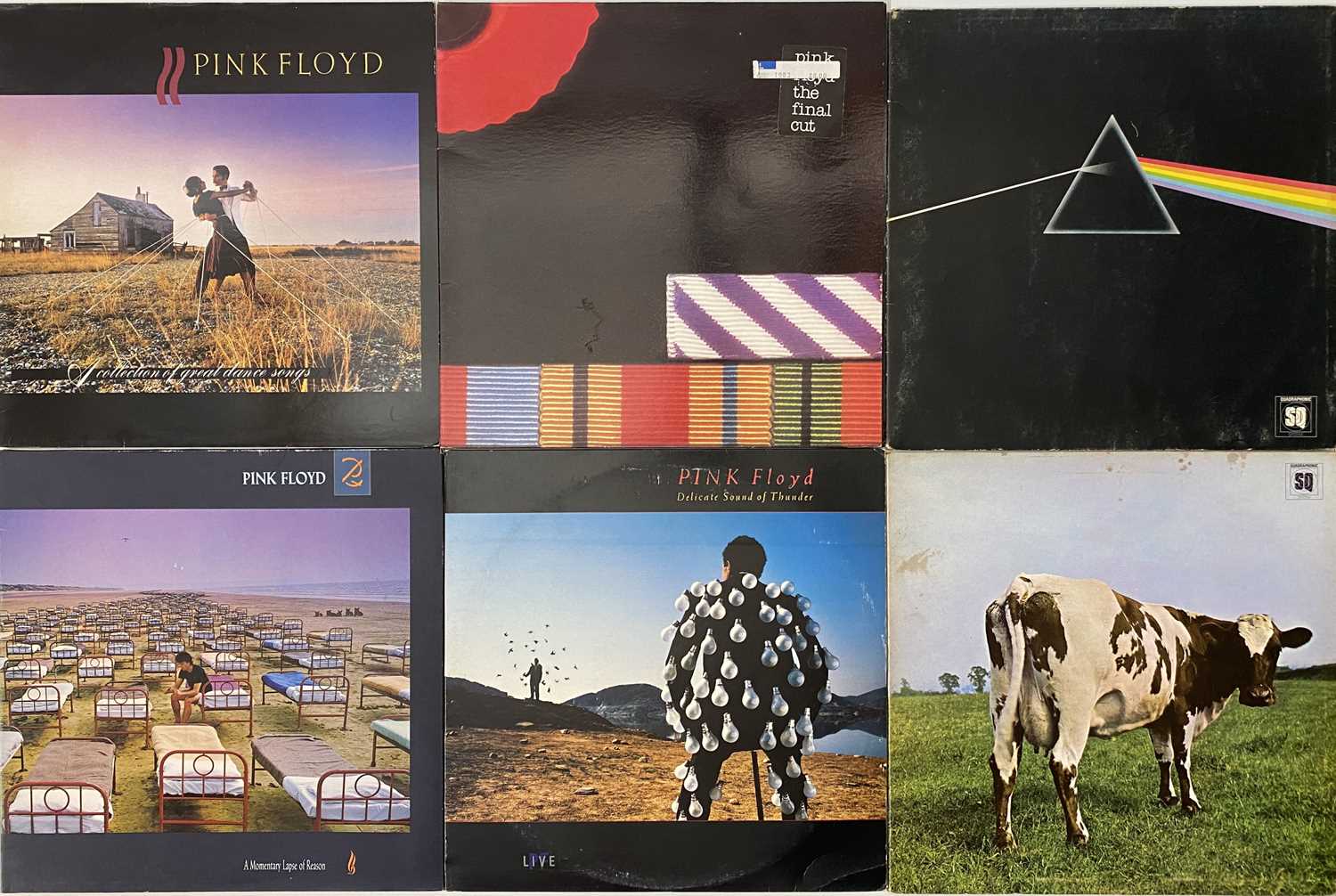 Lot 942 - PINK FLOYD AND RELATED - LP PACK (INC QUAD