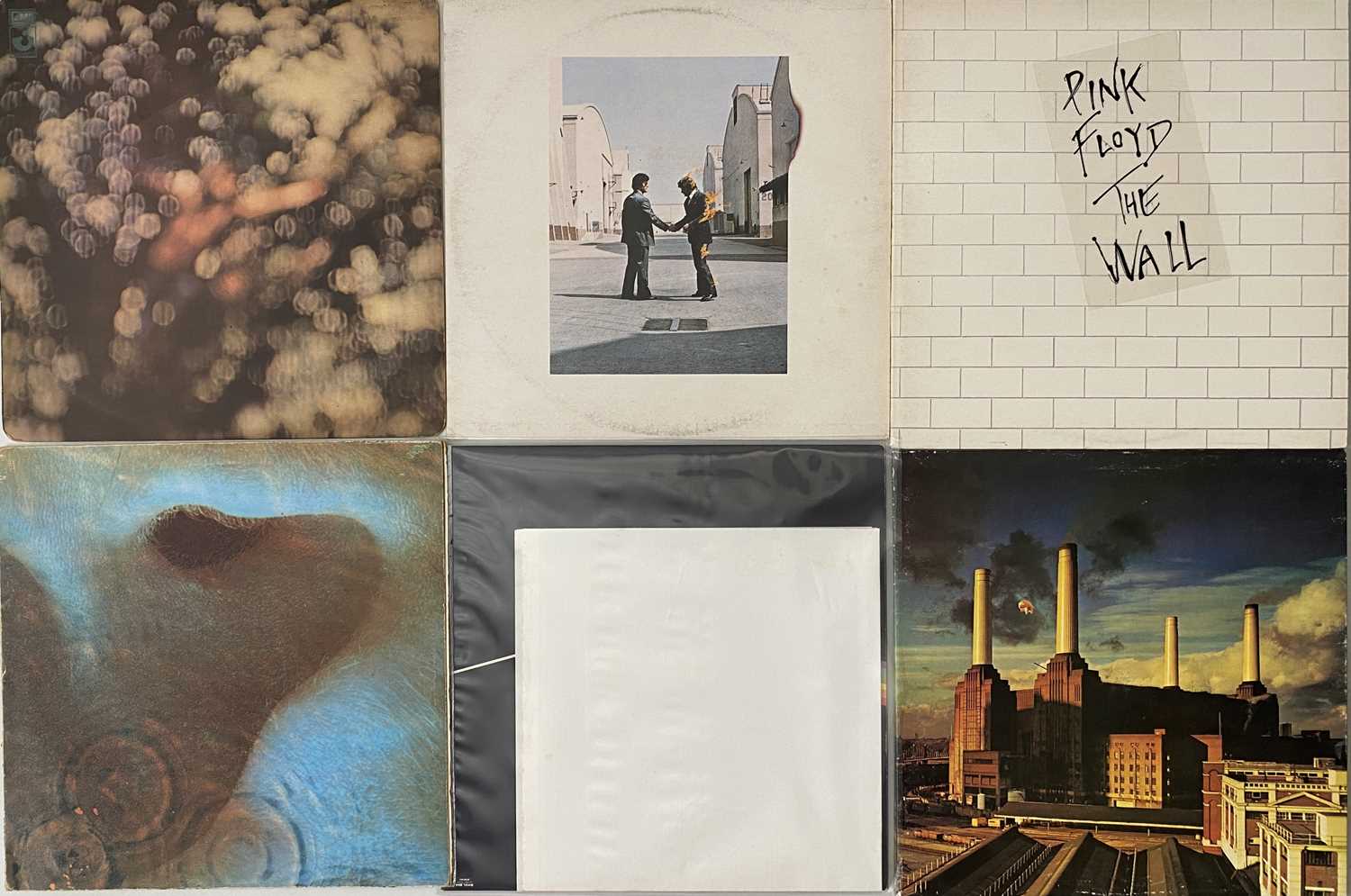 Lot 942 - PINK FLOYD AND RELATED - LP PACK (INC QUAD
