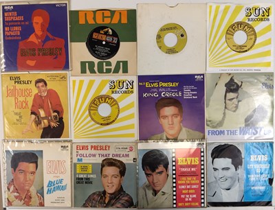 Lot 878 - ELVIS PRESLEY INTERNATIONAL 7" COLLECTION