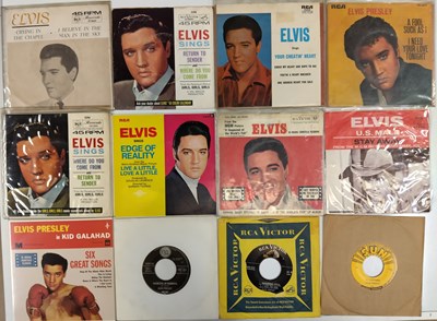 Lot 878 - ELVIS PRESLEY INTERNATIONAL 7" COLLECTION
