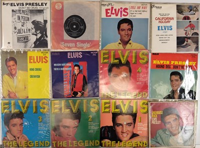 Lot 879 - ELVIS PRESLEY INTERNATIONAL 7" COLLECTION