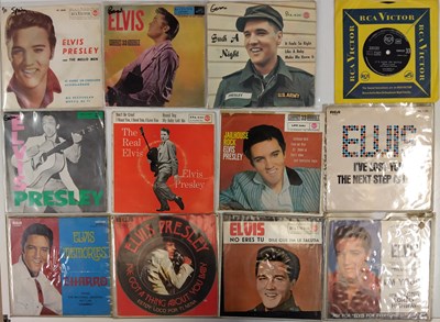 Lot 880 - ELVIS PRESLEY INTERNATIONAL 7" COLLECTION