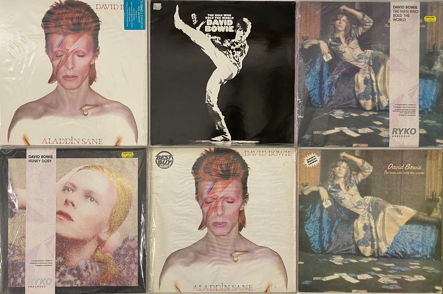 Lot 968 - DAVID BOWIE - STUDIO LPs