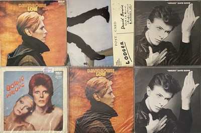 Lot 968 - DAVID BOWIE - STUDIO LPs