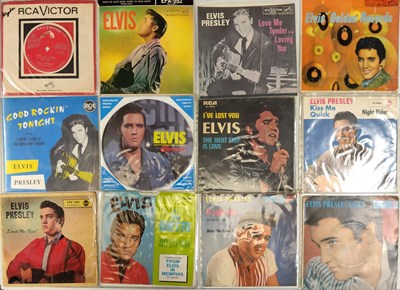 Lot 881 - ELVIS PRESLEY INTERNATIONAL 7" COLLECTION